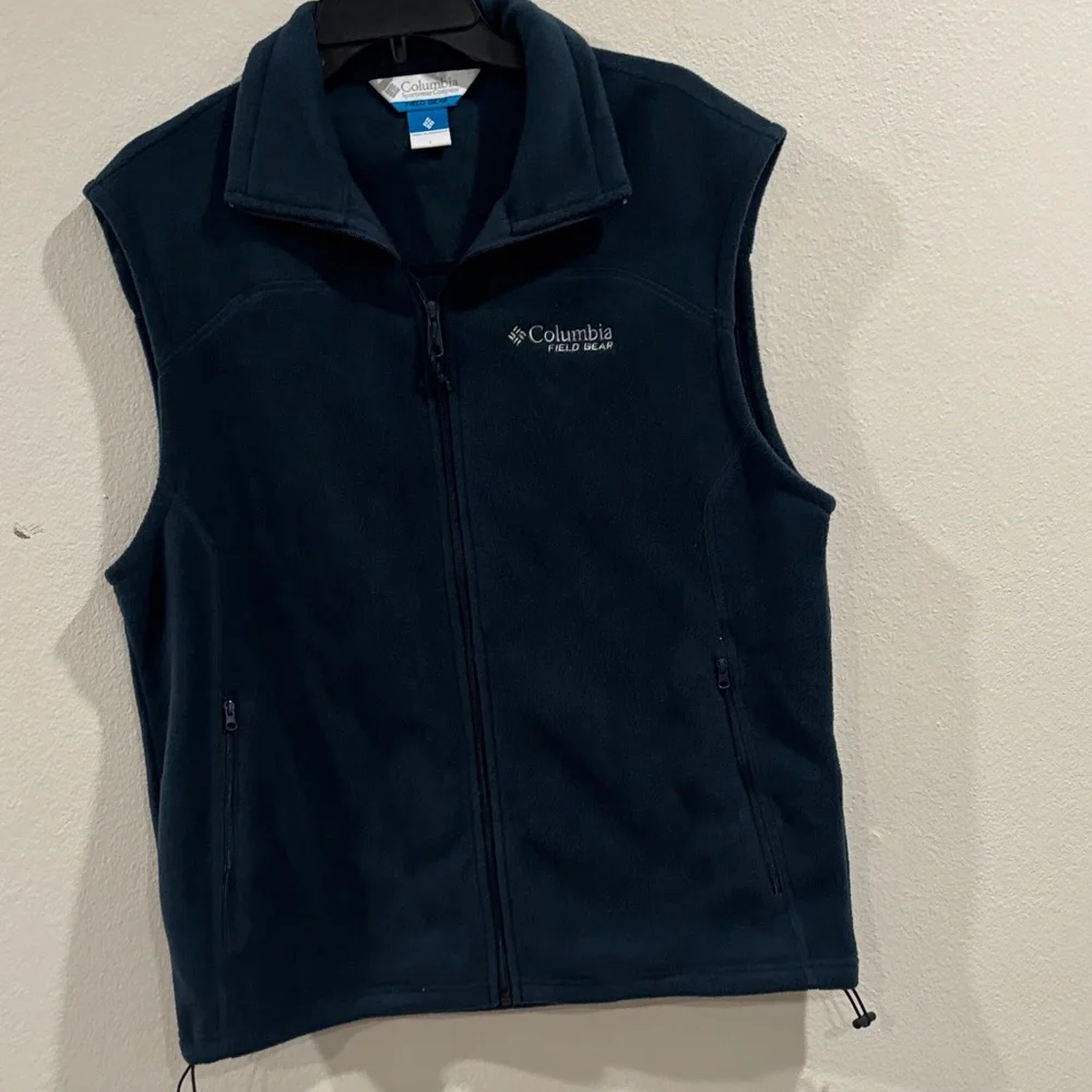 Columbia Navy Fleece Vest